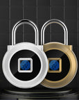 Smart Fingerprint Lock Bluetooth APP Electronic Smart Padlock Non-Password Lock Home Locker Anti-Theft Fingerprint Lock