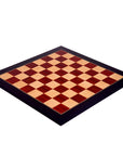 Padauk / Birdeye Maple Wooden International Chess Board