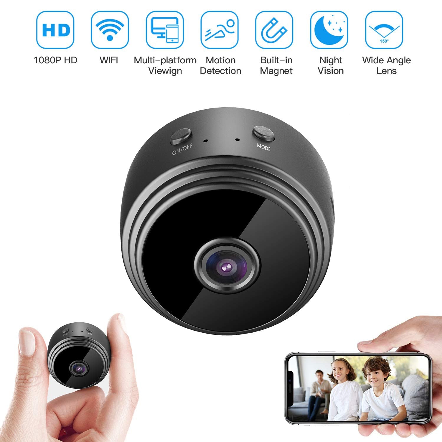 
  
  A9 Wifi Mini ip camera outdoor Night Version Micro Camera Camcorder Voice Video Recorder security hd wireless Mini Camcorders
  
