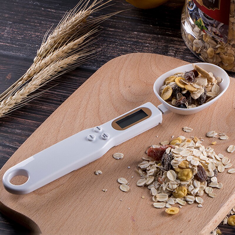 
  
  500g/0.1g LCD Display Digital Kitchen Measuring Spoon Electronic Digital Spoon Scale Mini Kitchen Scales Baking Supplies
  
