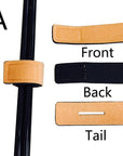 1 Pcs New Fishing Tools Rod Tie Strap Belt Tackle Elastic Wrap Band Pole Holder Accessories Diving Materials Non-slip Firm