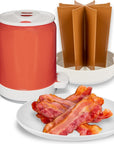 Yummy Can Bacon Microwave Oven Barbecue Rack Bacon Barbecue Plate Oven Barbecue Box Barbecue Jar