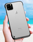 Ultra Thin Hard Matte Translucent Clear Case For iPhone11iphone12