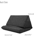 Laptop Tablet Pillow Foam Lapdesk Multifunction Laptop Cooling Pad Tablet Stand Holder Stand Lap Rest Cushion for Ipad with Bag