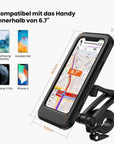 Bicycle Mobile Phone Bracket Waterproof Electric Vehicle Motorcycle Mobile Phone Bracket Mountain Bike Waterproof Bag