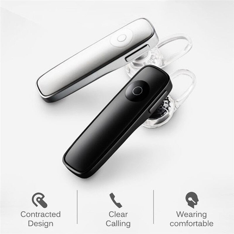 
  
  M165 Mini Bluetooth Earphone Stereo Bass Bluetooth Headset Handsfree Earloop Wireless Earpiece With Mic For All Smart Phones
  
