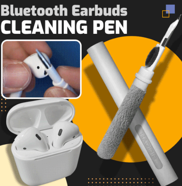 
  
  New Bluetooth Earplug Cleaning Pen Portable Computer Mobile Phone Keyboard Cleaning Brush Bluetooth Headset Cleaning Brush
  
