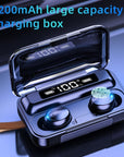 TWS Bluetooth 5.0 Earphones 2200mAh Charging Box Wireless Headphone 9D Stereo Sports Waterproof Earbuds Headsets With Microphone