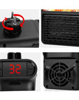 Flame Heater Household Portable Mini Heater Imitating Fire Speed Heat Multi-Function Heater