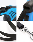 3/5M Durable Dog Leash Automatic Retractable Nylon Dog Cat Lead Extending Puppy Walking Running Lead Roulette For Dogs