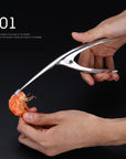 Shrimp Peeler Kitchen Appliances Portable Stainless Steel Shrimp Deveiner Lobster Practical Kitchen Supplies Fishing Knife Tools