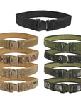 5.0 Oxford Cloth Tactical Belt Velcro Wrapped Outdoor Canvas Belt