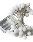 Cherry Balls Fairy String Decorative Lights Battery Operated Wedding Christmas Outdoor Patio Garland Decoration