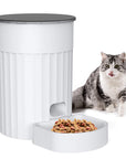 Intelligent Cat Feeder Pet Feeding Timing and Quantitative Feeding Machine Cat Food and Dog Food Automatic Feeding Compact