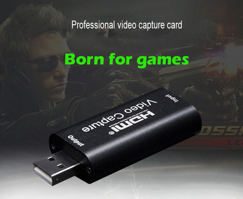 
  
  USB 2.0 HD Video Capture Card Video Capture Usb To Hdmi Game Live Capture Device
  
