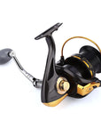 YUMOSHI Fishing Reel 12 + 1 Ball Bearings Aluminum Alloy Spool Coil Wheel  Fishing Reels 8000 / 9000 Series