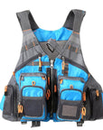 Outdoor Sport Fishing Life Vest Men Breathable Swimming Life Jacket Safety Waistcoat Survival Utility Vest