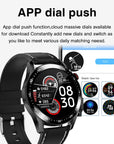 E1-2 Smart Watch Men Bluetooth Call Custom Dial Full Touch Screen Waterproof Smartwatch For Android IOS Sports Fitness Tracker