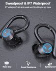 New Ear-Mounted Noise-Cancelling Wireless Bluetooth Headset TWS In-Ear Sports Waterproof Gaming Headset