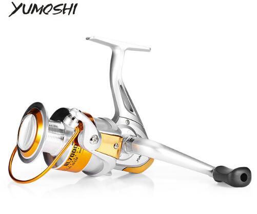 
  
  YUMOSHI 12BB 5.5:1 Lightweight Metal Spinning Fishing Reel
  
