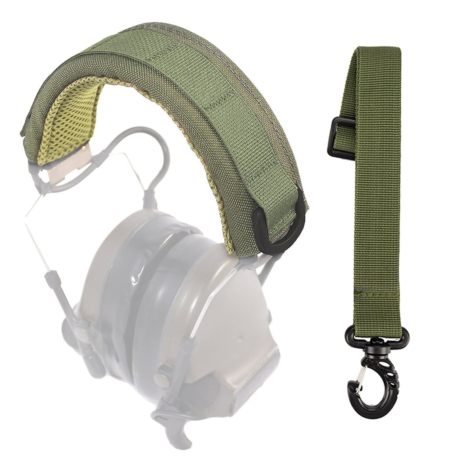 
  
  Outdoor Tactical Headphone Cover MOLLE Headwear Extended Edition Battle Earphone Cover Comfortable and Breathable
  
