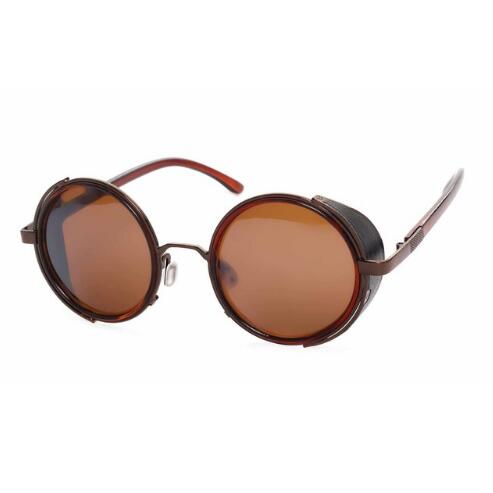 Retro Steampunk Sunglasses Round Designer