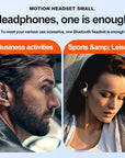 A1S Bluetooth Headset New Hanging Ear In-Ear True Stereo Sports Single Ear Business