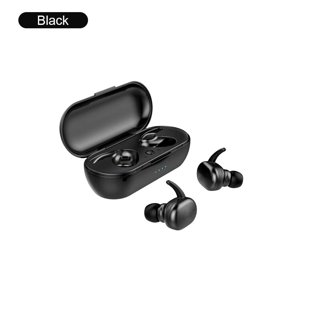 
  
  TWS Bluetooth 5.0 Wireless Stereo Earphones Earbuds In-ear Noise Reduction Waterproof Headphone Headset With Charging Case
  
