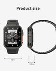 Wholesales smartwatch A70 1.96Inch full touch bt call sport watch A70 best design smart watch bands