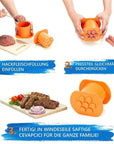 Meat Strip Hot Dog Maker Kitchen Gadget Squeeze Meat Strip Meatball Model Sausage Mold Meat Press