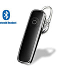 M165 Mini Bluetooth Earphone Stereo Bass Bluetooth Headset Handsfree Earloop Wireless Earpiece With Mic For All Smart Phones