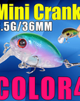 AFISHLURE  36mm 3.5g Crank Bait Hard Plastic Artificial Fishing Lure Fake carp Pesca  Wobbler Leurre Peche  Isca