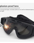 Military Tactical Goggles Outdoor Windproof Sports Army Airsoft Shooting Glasses Cycling Mountaineering Eyewear UV400