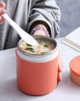 304 Stainless Steel Soup Cup Heat Preservation Sealing Portable Water Cup Lunch Box Student Lunch Box