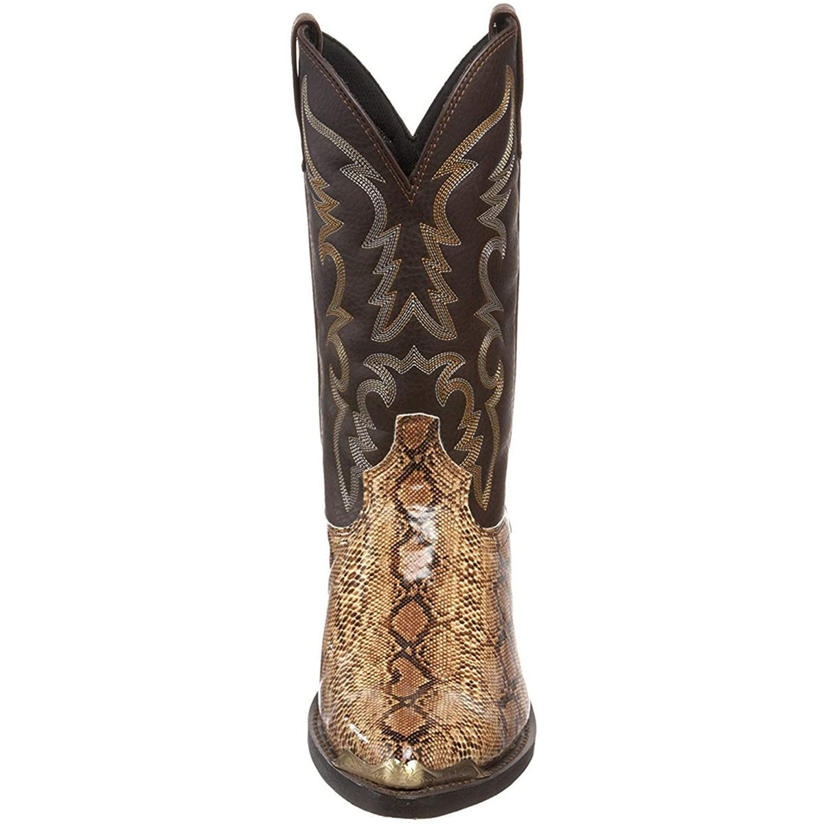 
  
  Western Cowboy Boot Lovers Casual Mens Leather Shoes Casual Shoes High Heels Iron Head Mens and Womens Printed Snake Pattern
  
