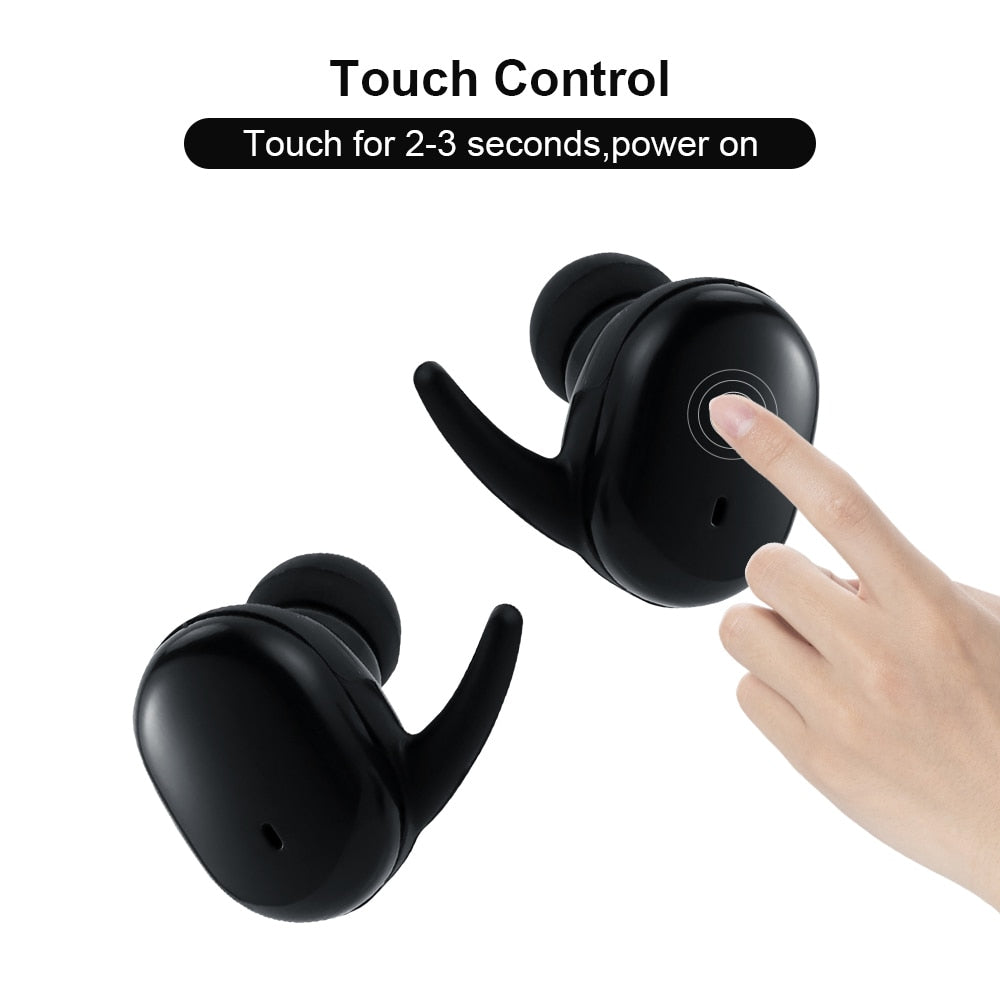 
  
  TWS Bluetooth 5.0 Wireless Stereo Earphones Earbuds In-ear Noise Reduction Waterproof Headphone Headset With Charging Case
  
