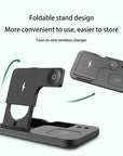 15W Fast Charge 4 In 1 QI Wireless Charger Dock Station For iPhone 11 12 Pro MAX Apple Watch Airpods Pro Charging Stand