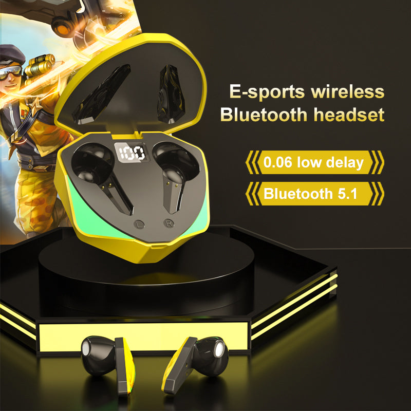 
  
  Wireless Bluetooth Headset Gaming Gaming Long Battery Life Sports Not In-Ear True Wireless Binaural Headset
  
