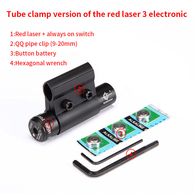 
  
  Mini Infrared Laser Sight Adjustable Red Laser Sight Up And Down, Left And Right, Card Slot Width Interchangeable
  
