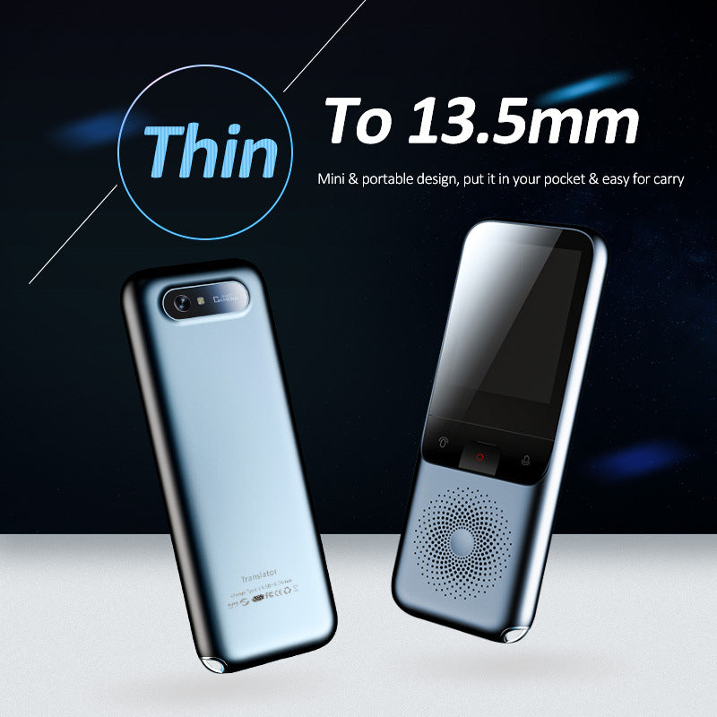 
  
  T11 Intelligent Voice Translator 14 Countries 138 Languages WIFI Camera Recording Intelligent Voice Translator
  
