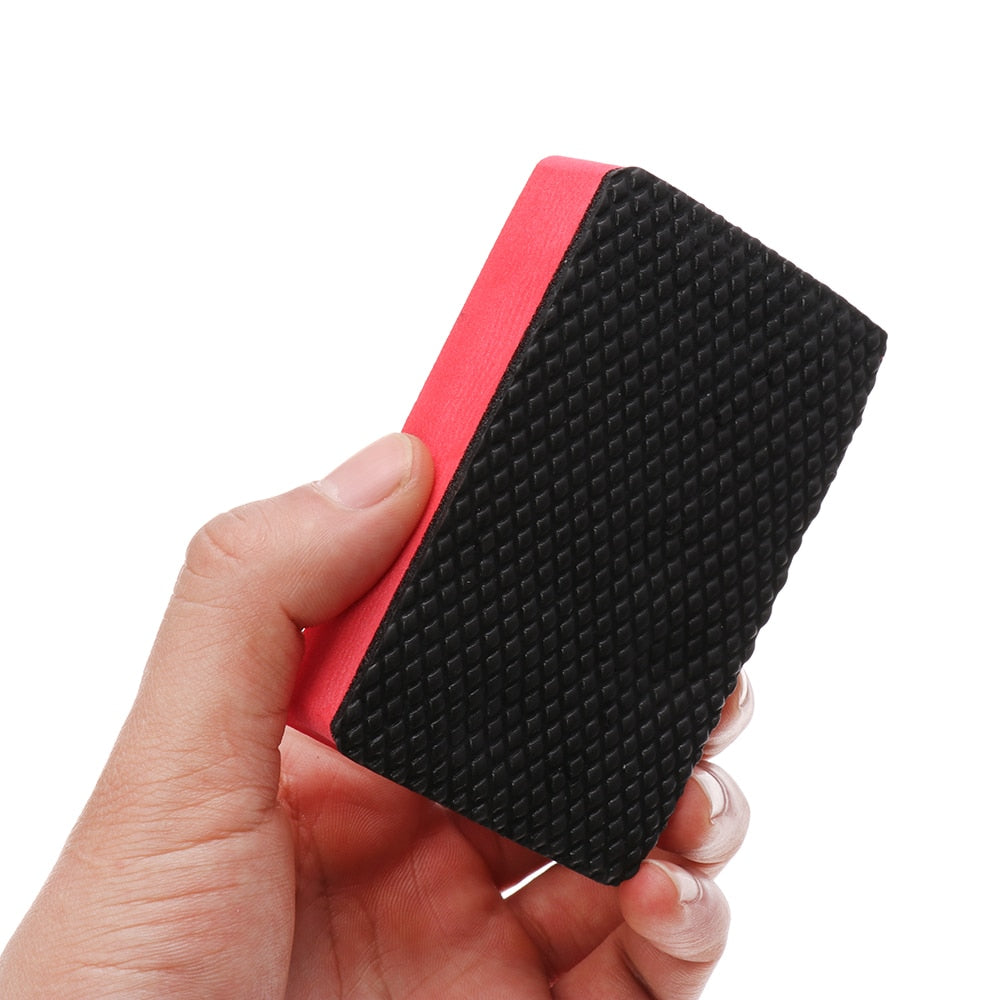 
  
  1 Pcs Car Magic Clay Bar Pad Sponge Block Auto Cleaner Cleaning Eraser Wax Polish Pad Tool
  
