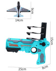 Catapult Plane Foam Air Battle One-Click Ejection Model Launchers Toy Glider Model Outdoors Toys for Children Kid And Adult