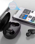 A6S Bluetooth Headset Macaron Bluetooth 5.2 Wireless TWS Earbuds Sports Mini New Headphones