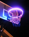 1 PCS LED Basketball Hoop Light Basketball Rim Changing  Induction Lamp Shoot Hoops Solar Light Playing At Night LED Strip Lamp