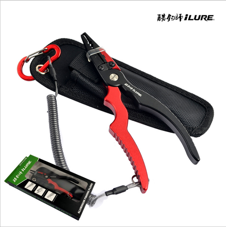 
  
  Alua aluminum alloy alua tongs / fishing tongs / fish control device / hook removal tongs with missing hand rope tongs
  
