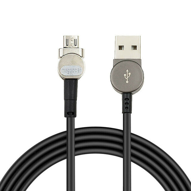 
  
  Magnetic USB Type C Cable Data Sync Nylon Braided LED Indicator Magnet Charger Cable 180 Degree Rotating Magnetic Data Line
  
