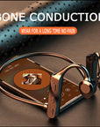 K69 Bone Conduction Bluetooth Headphones In-ear Wireless Sports Headphones