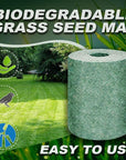 1Pcs Biodegradable Grass Seed Mat Seed Starter Mat 3M × 0.2M Grass Seed Carpet Seed Starter Mat Garden Supplies