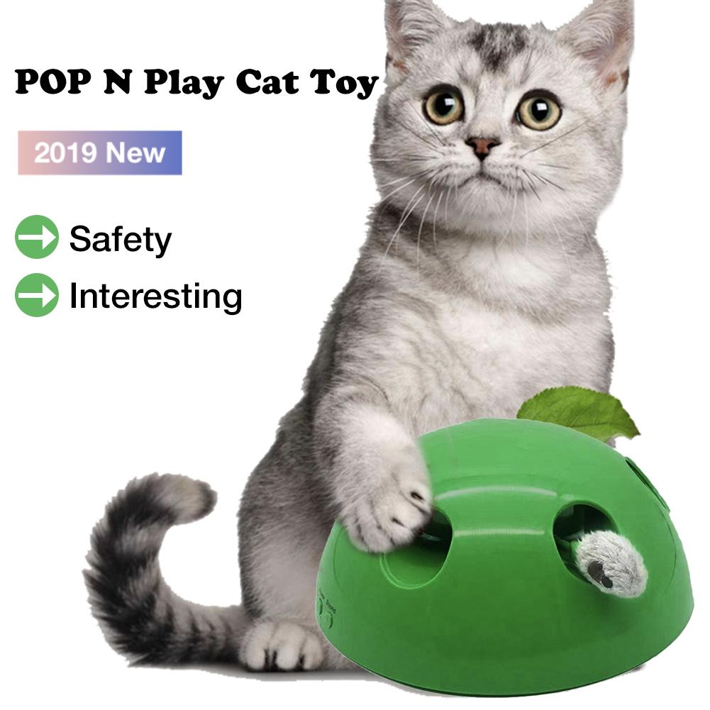 
  
  New Cat Toy Pop Play Pet Toy Ball POP N PLAY Cat Scratching Device Funny Traning Cat Toys For Cat Sharpen Claw Pet Supplies
  
