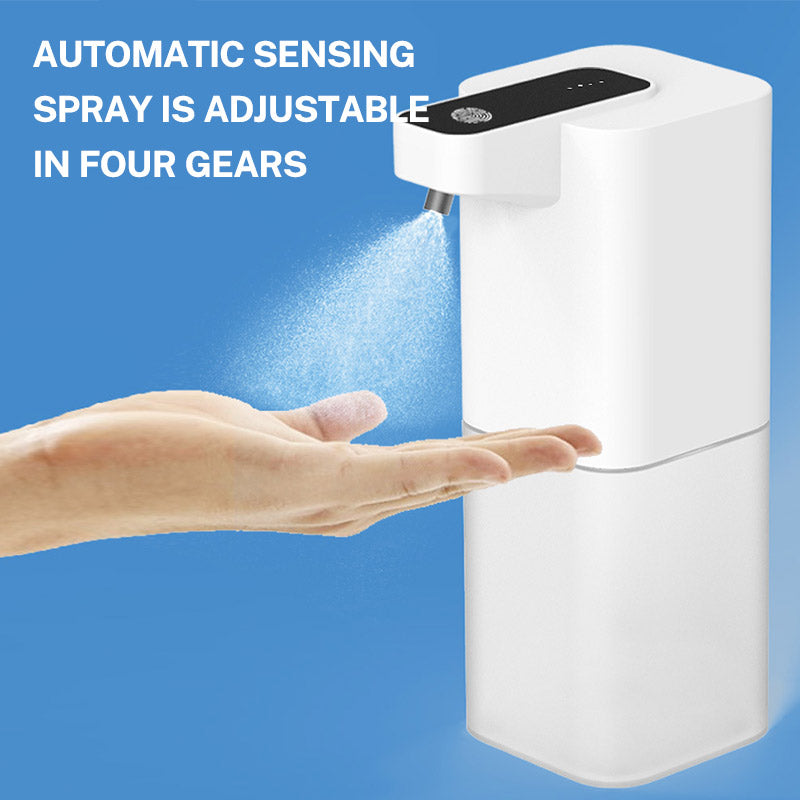 
  
  P5 Automatic Induction Soap Dispenser Foam Mobile Phone Smart Hand Sanitizer Soap Dispenser Alcohol Spray Sterilizer
  
